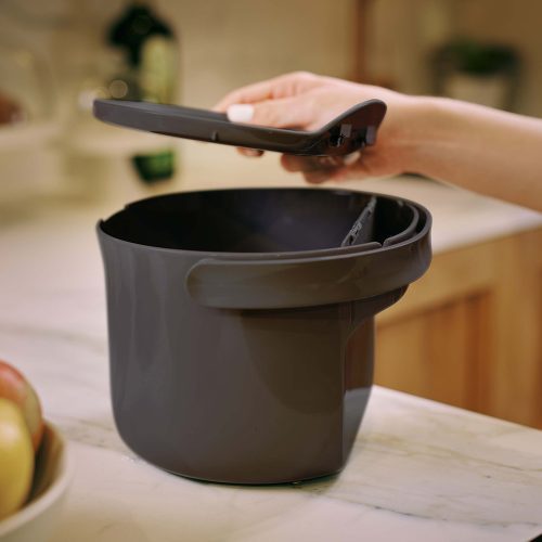 Pattumiera Bokashi Organko Daily 3,3l (nera) 9 Pattumiera Organko Daily di Skaza nera