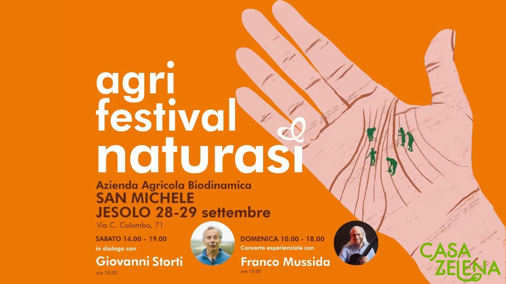 Casa Zelena partecipa all'Agri Festival di Jesolo