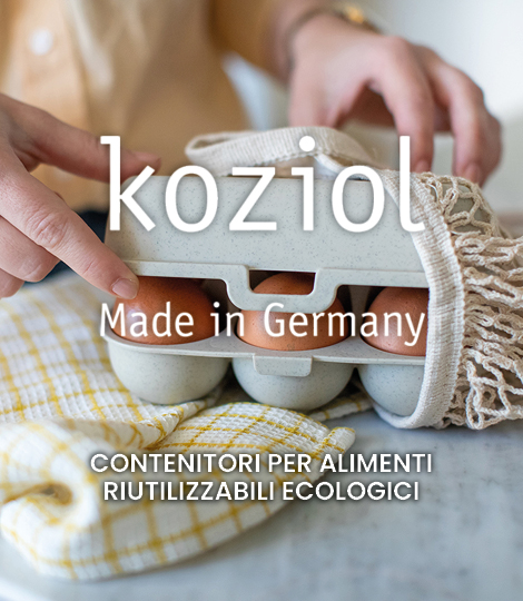 Koziol Made in Germany contenitori ecologici salvafreschezza, portapranzo - Casa Zelena rivenditore